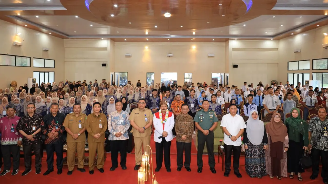 Kepala Badan Pembinaan Ideologi Pancasila Prof. Yudian Wahyudi saat menghadiri Olimpiade PPKn 13 Tingkat Nasional di Universitas Negeri Riau, Provinsi Riau (Istimewa)