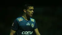 Gustavo Giron mulai dapat peringatan dari Milomir Seslija gara-gara tak cetak gol dalam tujuh laga terakhir. (Bola.com/Iwan Setiawan)