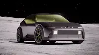 Hyundai Ioniq 3 hadir dengan desain Aero Hatch yang memadukan atap coupe sporty dan bodi tegas futuristis (Hyundai)
