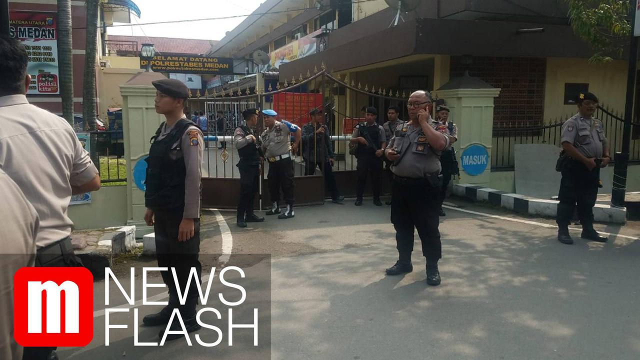 VIDEO: Mahfud MD Sebut Satu Pelaku Bom Bunuh Diri di Medan Masih Diburu