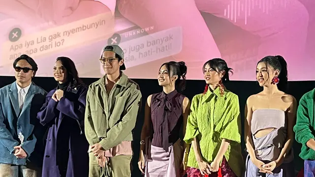 Konferensi Pers Vidio Original Series "True Stalker" di Senayan City XXI (Fimela.com/Dok/Rianti Fitri Wulandari)