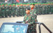 FOTO: Momen Panglima TNI Resmikan Batalyon Infanteri Penyangga Daerah Rawan di Papua, Ini Tugasnya