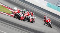 Pembalap Indonesia tidak tampil mengecewakan di Asia Talent Cup Malaysia (istimewa)