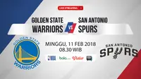 Golden State Warriors Vs San Antonio Spurs (Bola.com/Adreanus Titus)