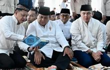 Kasatgas Tito Bersama Presiden Laksanakan Salat Idulfitri di Kabupaten Aceh Tamiang