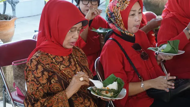 Bancakan Selapanan Cucu Presiden