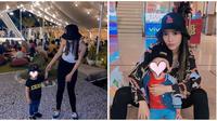 Potret Sarah Sheilka Momong Anak. (Sumber: Instagram/sarahsheilka)