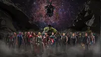 Franchise Marvel Cinematic Universe dengan Avengers: Infinity War sebagai puncaknya. (comicbook.com)