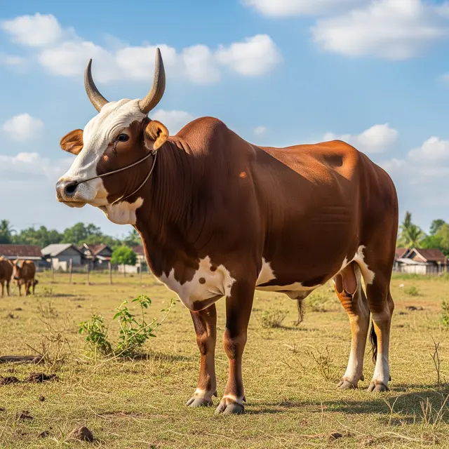 Ilustrasi Sapi Madura