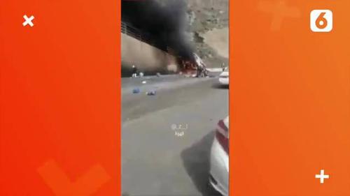 VIDEO: Kecelakaan Maut Jamaah Umroh di Arab, Apakah ada WNI?