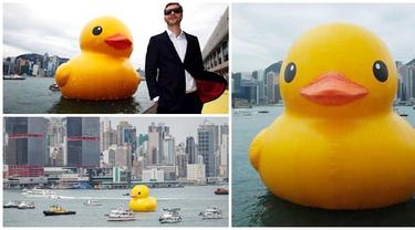 Wah Ada Bebek Raksasa Lucu Berenang Keliling Dunia Lifestyle Fimela Com