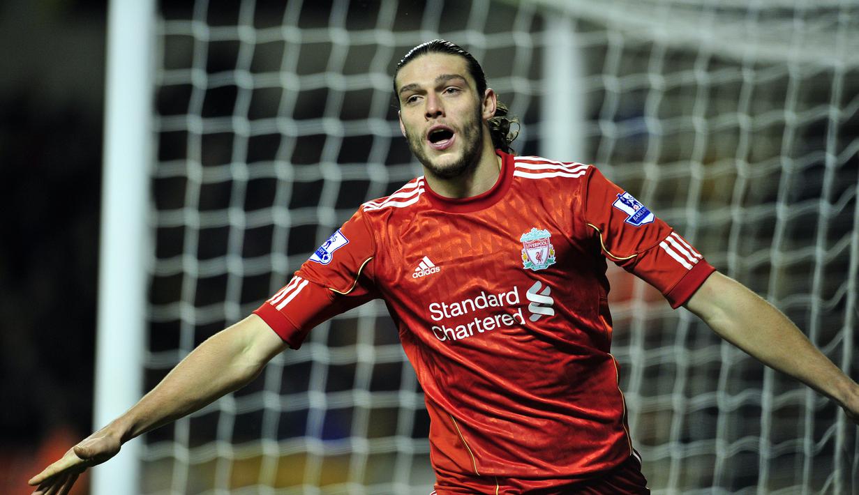 Namun Carroll tidak mampu mengeluarkan penampilan terbaik nya saat itu. Hal itu berimbas kepada dipnjamkan nya Carroll ke West Ham semusim kemudian. (AFP/Glyn Kirk)