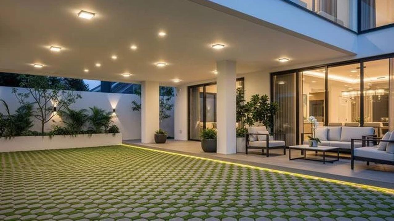 5 Inspirasi Desain Teras Kombinasi Carport dan Ruang Santai yang Aman dan Nyaman
