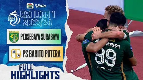 VIDEO: Highlights BRI Liga 1, Barito Putera Tahan Imbang Persebaya 1-1