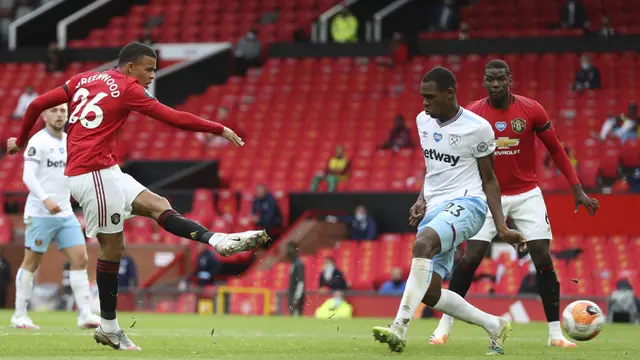 FOTO: Manchester United Ditahan Imbang West Ham United di Old Trafford