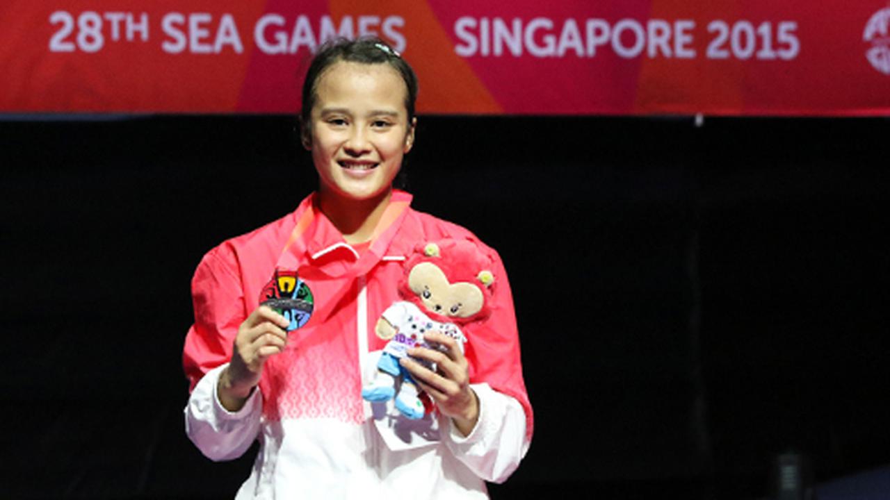 Pebulutangkis Putri Indonesia Hanna Ramadini