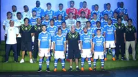 Persib memperkenalkan skuat untuk memperkuat tim di Liga 1 (Liputan6.com/Kukuh Saokani)