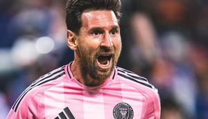 Selebrasi pemain Inter Miami, Lionel Messi, dalam pertandingan Cincinnati vs Inter Miami, semifinal Eastern Conference MLS Cup playoffs, 24 November 2025 (Instagram/intermiamicf)