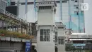 Kondisi lift orang berkebutuhan khusus yang terbengkalai di JPO Sarinah, Jakarta, Selasa (10/11/2020). Meskipun sangat berguna, namun lift yang telah lama rusak tersebut tidak kunjung diperbaiki sehingga memersulit akses bagi warga berkebutuhan khusus. (Liputan6.com/Immanuel Antonius)