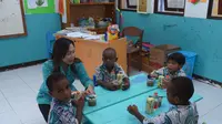 Sejumlah Sekolah di Papua Tengah Lakukan Uji Coba Sarapan Sehat Bergizi bagi Murid dan Guru