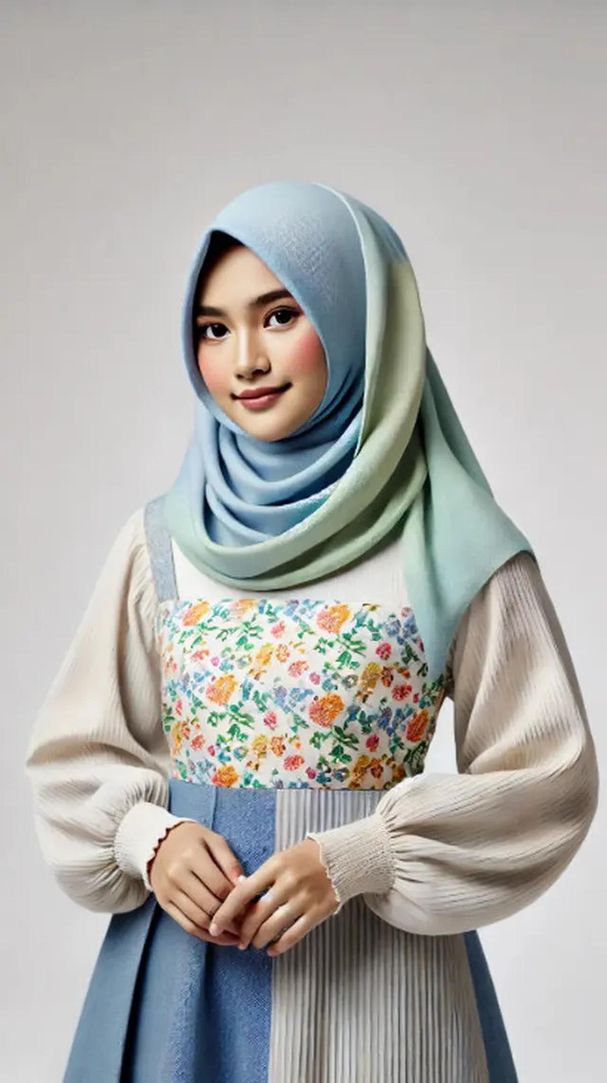 5 Model Gamis Terbaru Kombinasi, Elegan dan Nyaman untuk Berbagai Acara