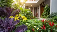 8 Ide Kebun Buah Mini Campur Tanaman Hias agar Terlihat Estetik di Halaman Rumah
