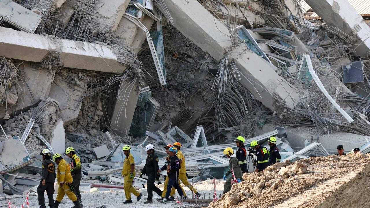 Gedung di Bangkok runtuh akibat gempa Myanmar