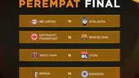 Liga Europa - Hasil Undian Perempat Final (Bola.com/Adreanus Titus)