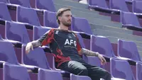 Eks Timnas Australia U-23, Reno Piscopo, meramaikan persaingan sektor serang di skuad Persik pada BRI Super League 2026/2027. (Bola.com/Gatot Sumitro)