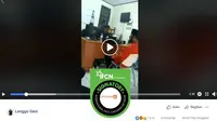 [Cek Fakta] Gambar Tangkapan Layar Video Pemeriksaan Saksi di Polsek Babakan Madang