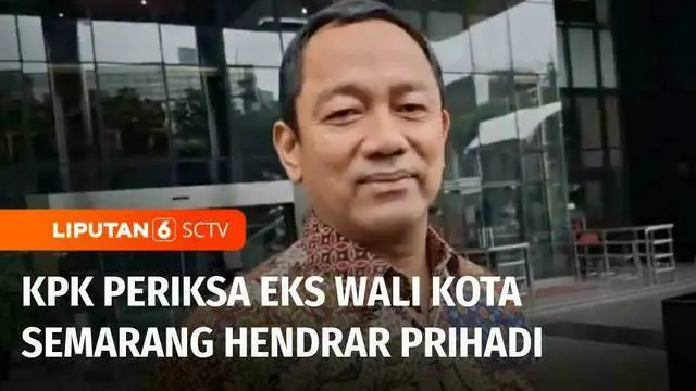 VIDEO: Eks Wali Kota Semarang Diperiksa KPK, Dugaan Korupsi di Lingkup Pemkot
