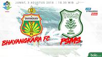 Liga 1 2018 Bhayangkara FC Vs PSMS Medan (Bola.com/Adreanus Titus)