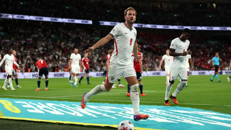 UEFA Nations League: Brace Kane Antar Inggris Menang, Spanyol Tundukkan Kroasia
