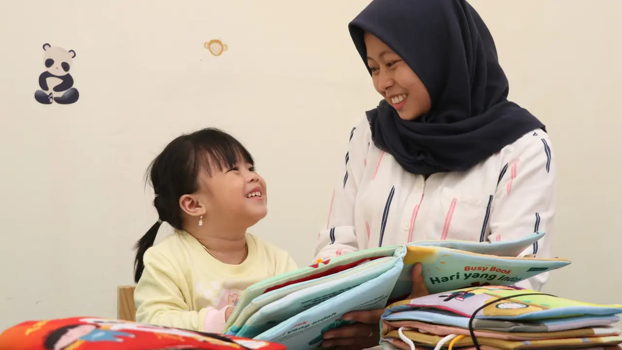 Ilustrasi anak usia dini sedang belajar (Dok. Tanoto Foundation)