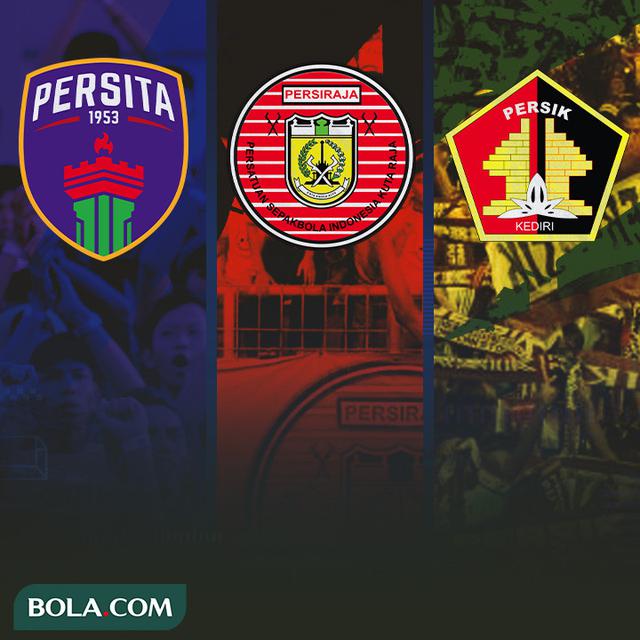 BRI Liga 1 - 3 Tim Promosi: Persita Tangerang, Persiraja Banda Aceh, Persik Kediri