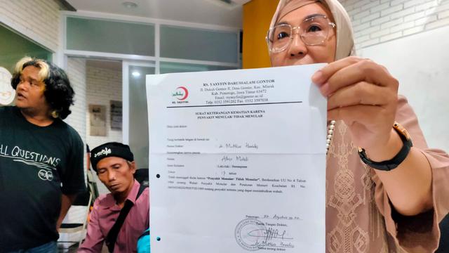 Diduga Korban Kekerasan, Ibu Santri Curiga Kejanggalan Surat Dokter dari Ponpes Gontor