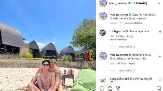 Potret Ivan Gunawan dan Fatur Djawas yang sempat bikin geger warganet