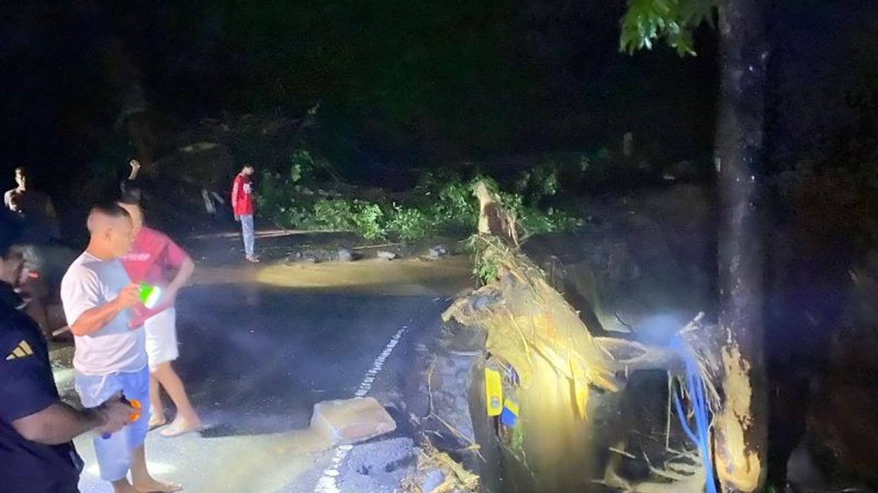 Tahukah Anda, Longsor Ternate Akibat Patahan Tanah Gunung Gamalama? BPBD Buka Akses Jalan Tertimbun