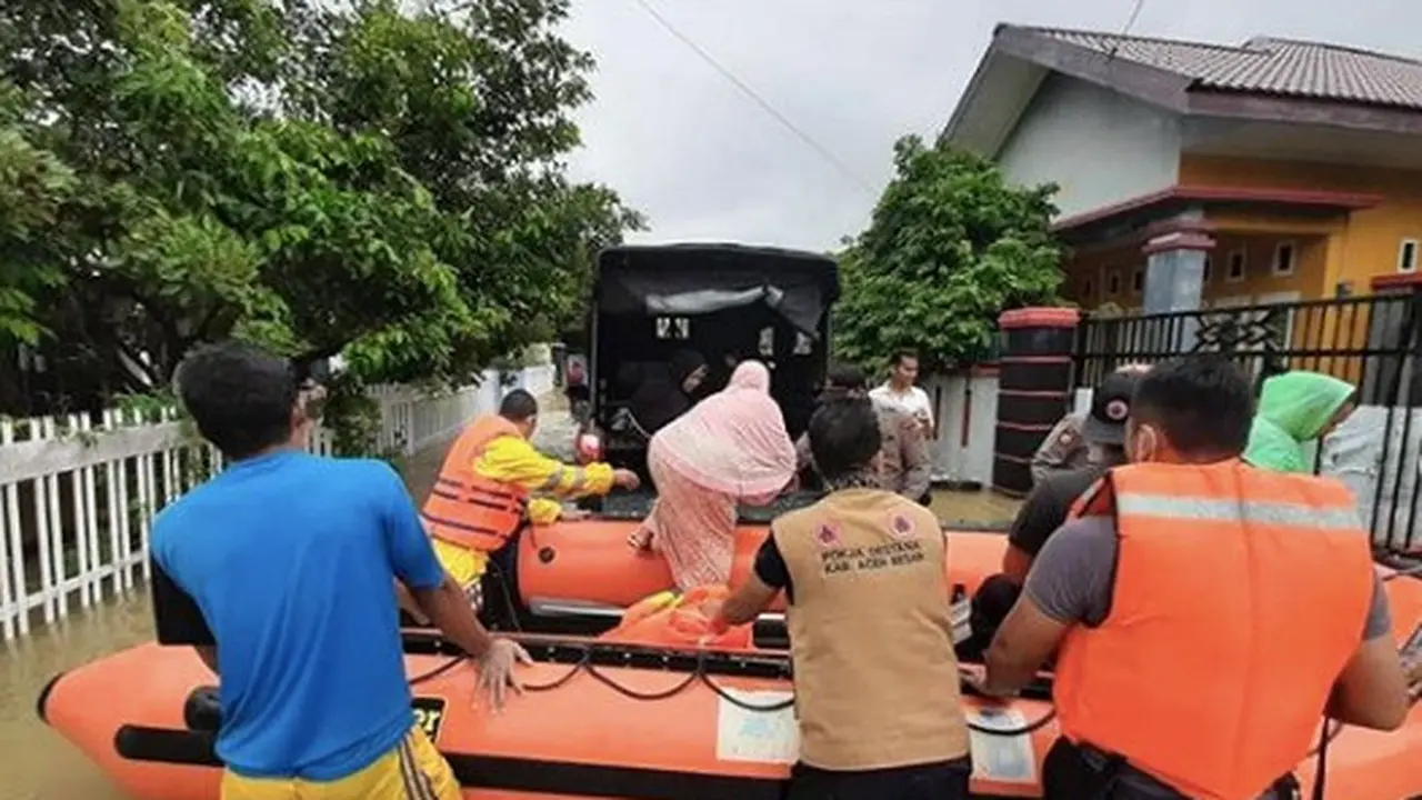 Banjir di Aceh (foto: dokumentasi BNPB)