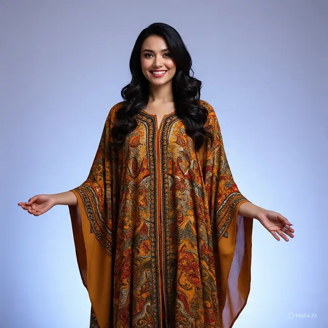 Model Atasan Batik Wanita Elegan Panjang