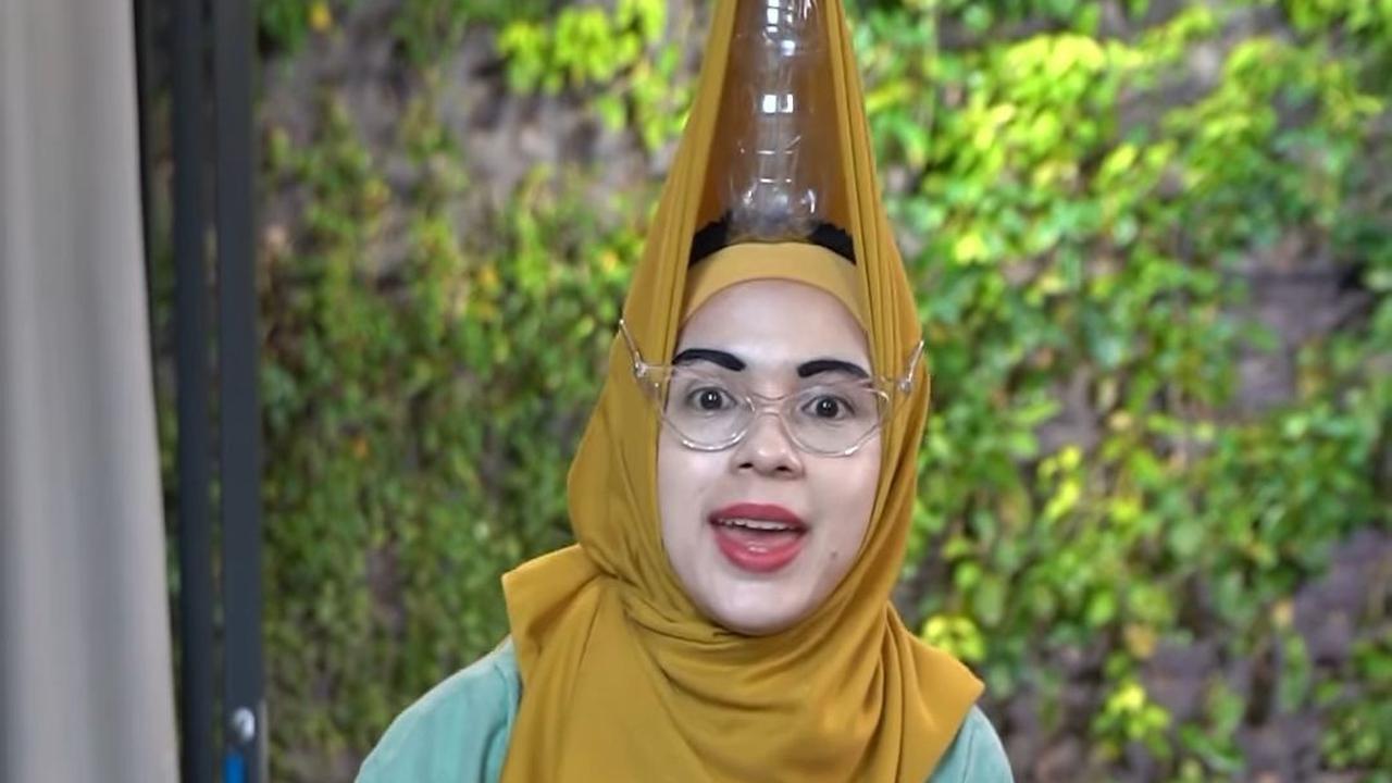 Ada juga yang dibuat kaget saat melihat penampilan Nycta Gina.