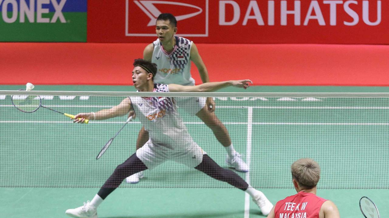 Ganda putra Indonesia, Fajar Alfian/ Muhammad Rian Ardiant kalah