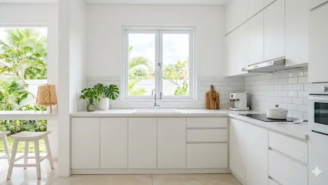 Model Dapur Terbuka 2x2 yang Tetap Lega Meski di Pojok Rumah