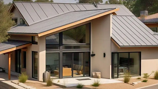 Model Rumah dengan Atap Miring Tunggal (Skillion Roof)/Nurul Diva Kautsar via Meta AI