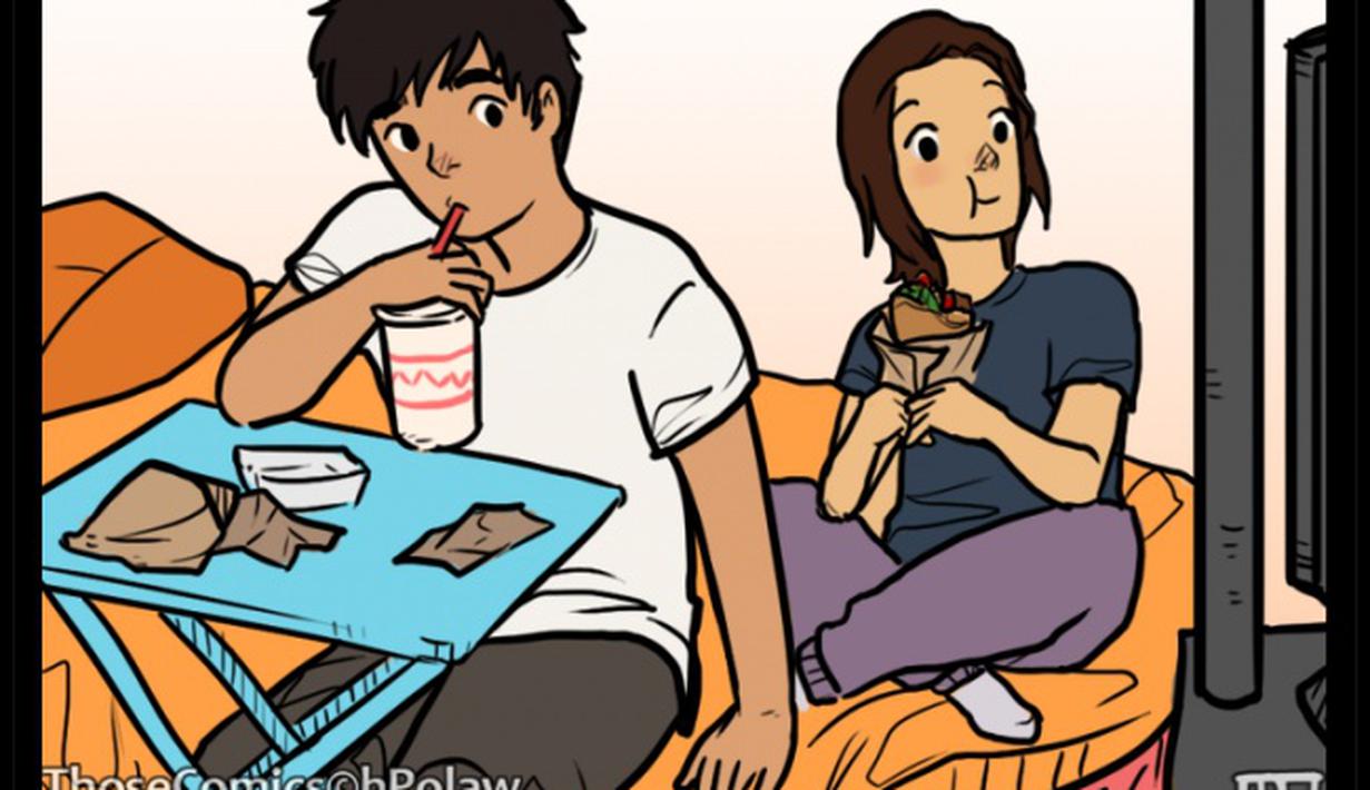  Komik  Romantis  Cinta Itu Sempurna Saat Kamu Selalu di  