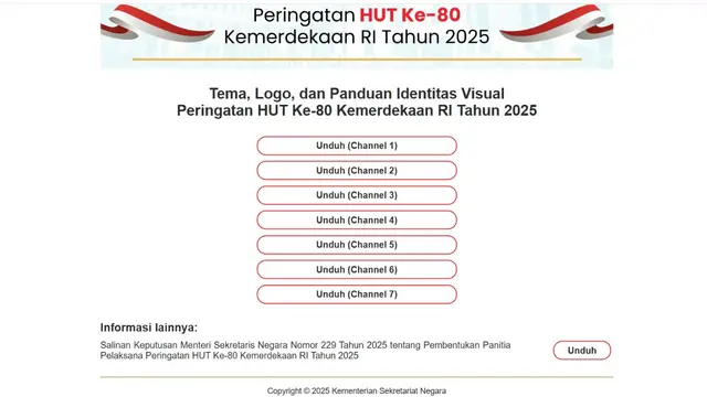 Link download logo HUT ke-80 RI.