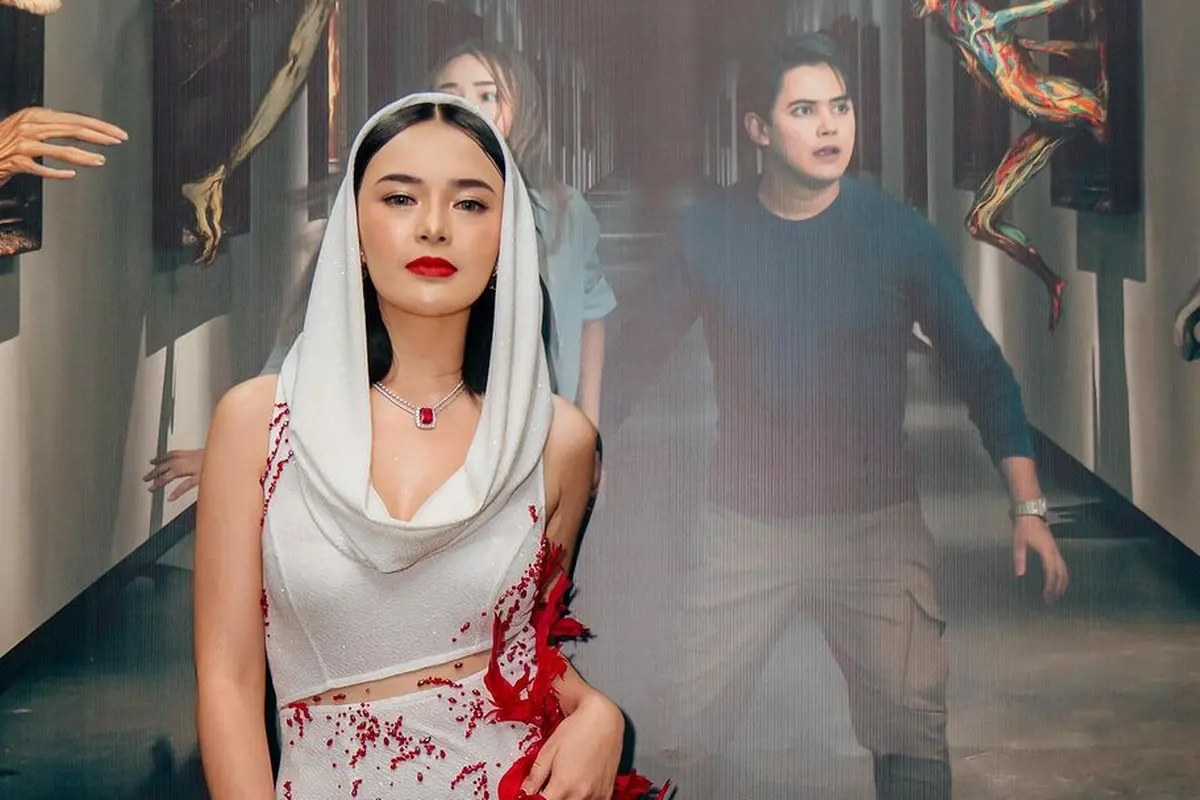 Tampil Curi Perhatian, Ini 7 Potret Amanda Manopo dalam Premier Film Indigo
