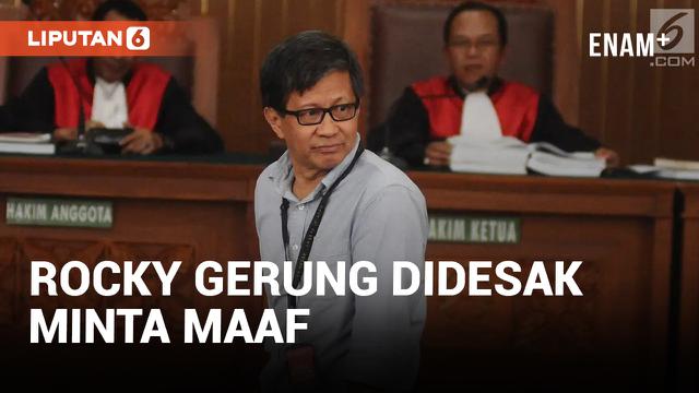 Dianggap Hina Presiden ke-8, Rocky Gerung Didesak Minta Maaf