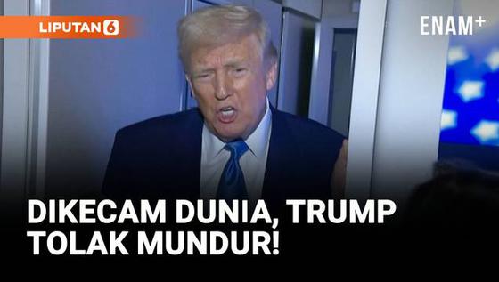 VIDEO: Trump Kukuh Terapkan Tarif Impor Global, Pasar Keuangan Dunia Terguncang