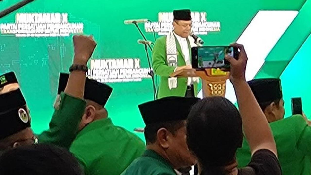 Mardiono Ajak Kader Saling Bersatu saat Buka Muktamar PPP, Ingatkan Konflik Internal Bisa Jadi Sumber Kegagalan